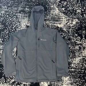 Columbia Charcoal Hooded Jacket